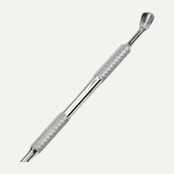 Dual-end cuticle pusher — FR-PS-01